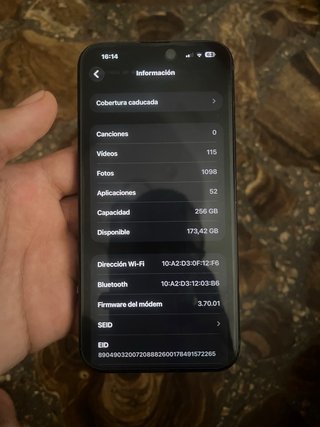iPhone 15 Pro Max 256GB 99% Batería