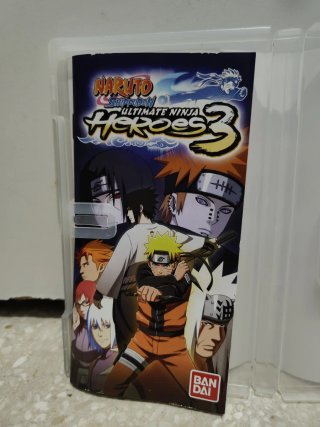Naruto Ultimate Ninja Heroes 3 PSP