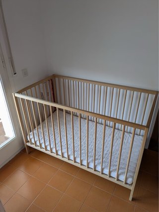 Cuna bebé madera IKEA