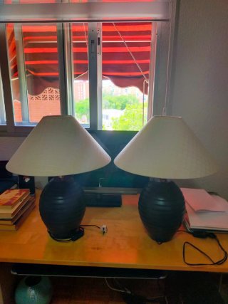 Juego de 2 lámparas de mesa