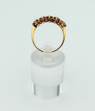 Anillo Oro 18k Circonitas 2.16 gr