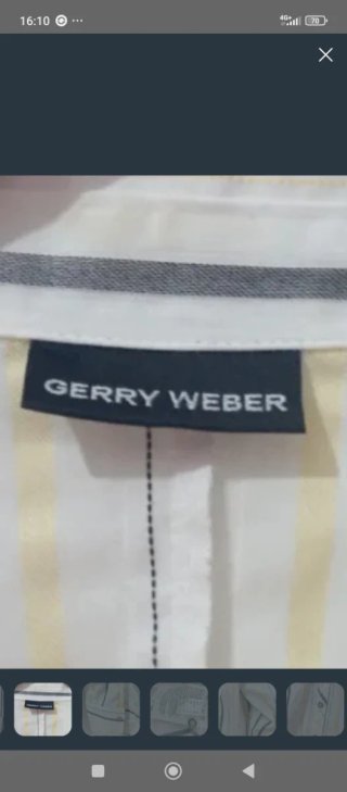 Camisa Gerry Weber  Rayas