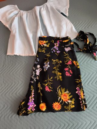 Conjunto camisa y Pantalón Corto Estampado