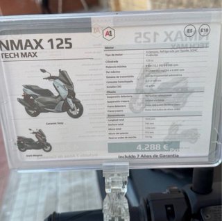 Yamaha NMAX  tex max último modelo 2026