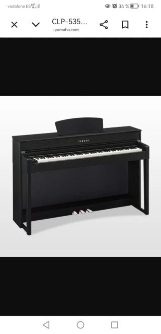 Piano Yamaha Clavinova CLP-535
