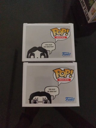 2 Funko Pop KISS: Spaceman 473 y Catman 474