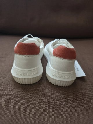 CALVIN KLEIN JEANS ORIGINAL, ZAPATILLAS PIEL MUJER