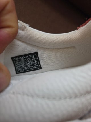 CALVIN KLEIN JEANS ORIGINAL, ZAPATILLAS PIEL MUJER