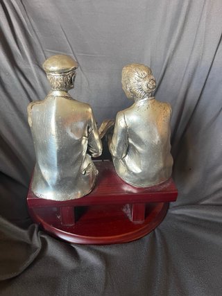 Figura pareja – Baño de plata ley