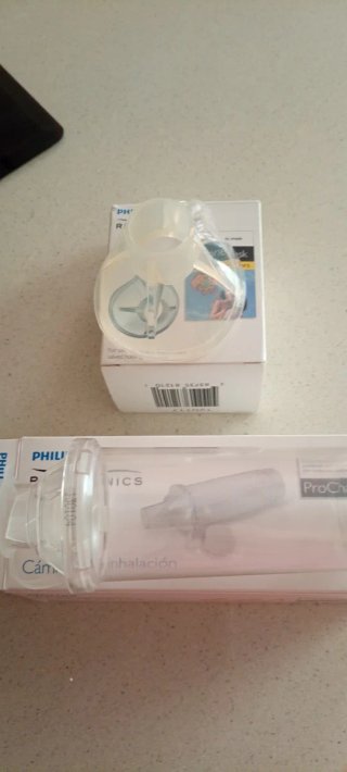 Cámara Inhalación y Mascarilla Pediátrica Philips