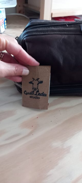 Beauty Case Pelle Gusti Leder Marrone