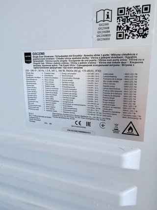 EXPOSITOR DE HOSTELERIA PARA BEBIDAS. 175 X 63