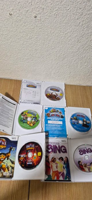 Juegos Wii: Skylanders, Brave, Everyone Sing