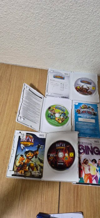 Juegos Wii: Skylanders, Brave, Everyone Sing
