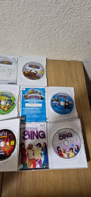 Juegos Wii: Skylanders, Brave, Everyone Sing