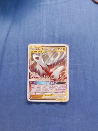 Carta Pokémon Latias & Latios GX TEAM TAG