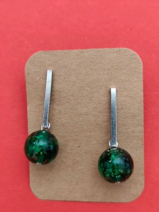 Lote pendientes cristal LAMPWORK