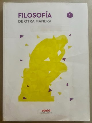Filosofía 1, primer curso de bachillerato