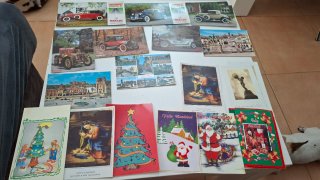 Lote Postales Variadas: Coches, Fútbol, Cine