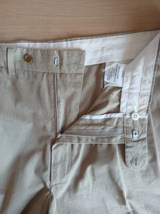 Pantalones de traje beige talla 56