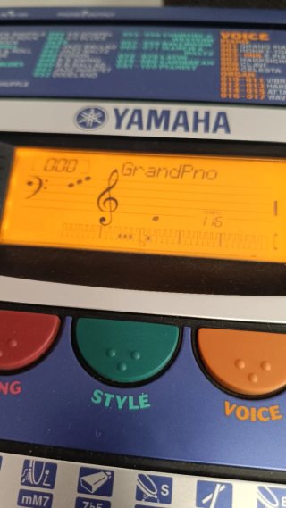 Teclado Yamaha psr 260