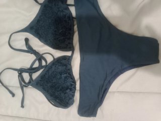 Costume da bagno bikini nero taglia S