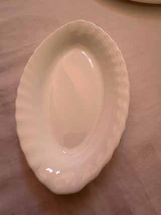 Vajilla 13 piezas: Platos, cuencos y fuente