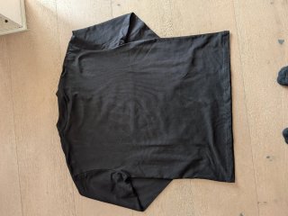 Maison Margiela Camiseta Negra Manga Larga Talla M