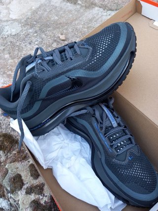 Zapatillas Nike grises y azules