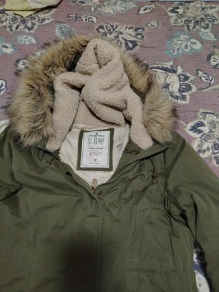 Abrigo Springfield verde Talla M