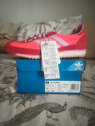 Zapatillas Adidas SL 72 Rosa/Rojo Talla 39