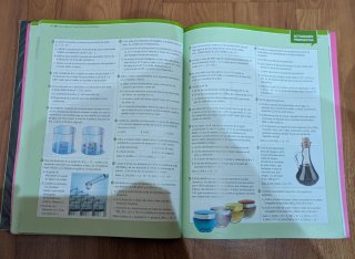 Química, ciencias, Bachillerato 2