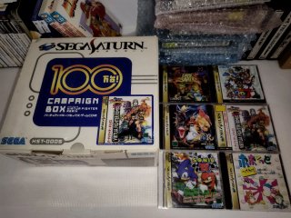 Sega Saturn Campaign Box + 6 Juegos