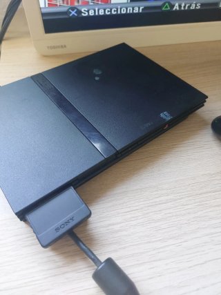 PS2 Slim Mando, Tarjeta y Juego WWE