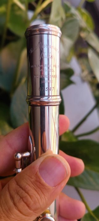 Flauta travesera Muramatsu. Plata Entera - Heavy
