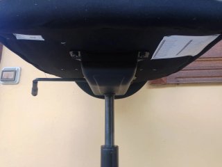 Silla de escritorio negra