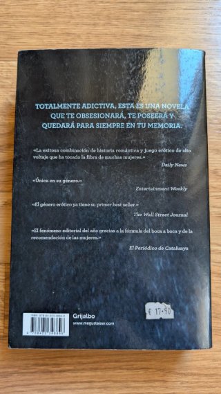 Libros "50 sombras de Grey"