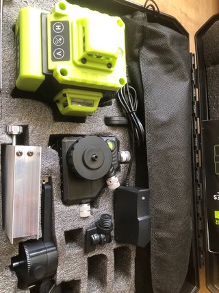 Nivel Láser 3D 360° aluminio a Batería