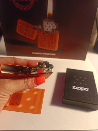 Collezione Zippo Accendino Arancione