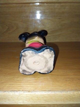 Mickey em Borracha - Brinquedo Antigo