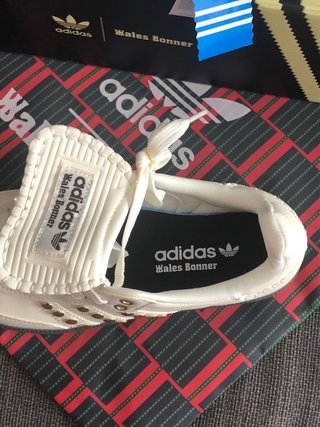 Adidas Samba x Wales Bonner Talla 39 crema/Dorado