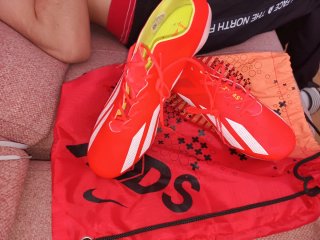 Zapatillas de fútbol Adidas Rojas