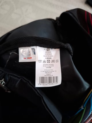 Bolsa de viaje Eastpak Stand - Negra y multicolor