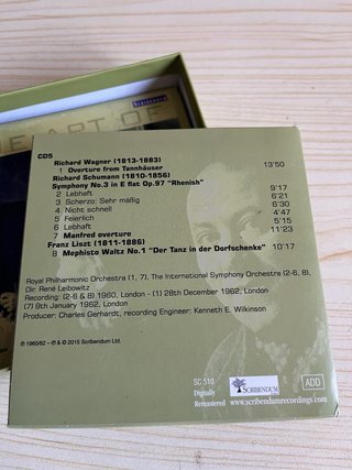 The Art of Leibowitz Scribendum 13 CD