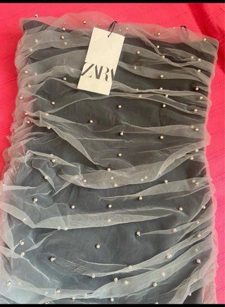 Vestido Zara palabra de honor
