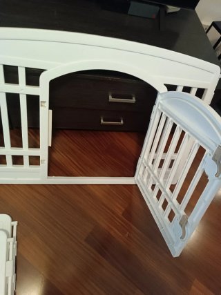Kennel box per cani bianco 85x60