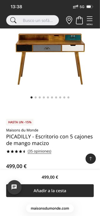 Escritorio Picadilly Maisons du Monde