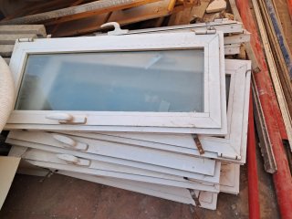 Ventana aluminio clima blanca