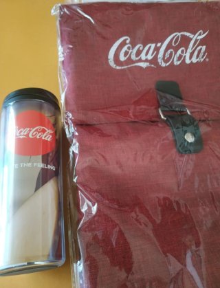 Zaino Coca Cola + Borraccia Take Away