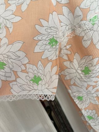 Pigiamino vintage anni 60/70 floreale